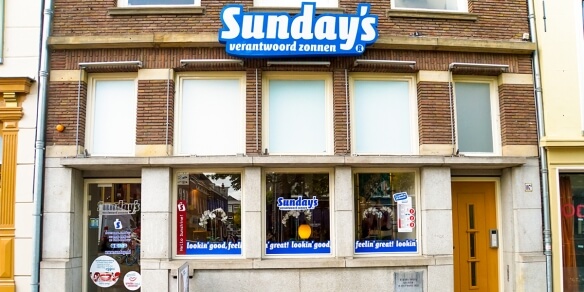 Zonnestudio Sunday's Delft aan de Oude Delft in Delft
