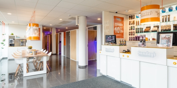 Het interieur van Sunday's Veenendaal