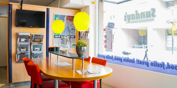 De koffietafel van zonnestudio Sunday's in Oss