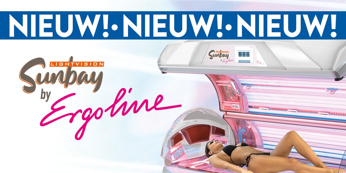 Sunbay Lightvision by Ergoline, onze nieuwste zonnebank