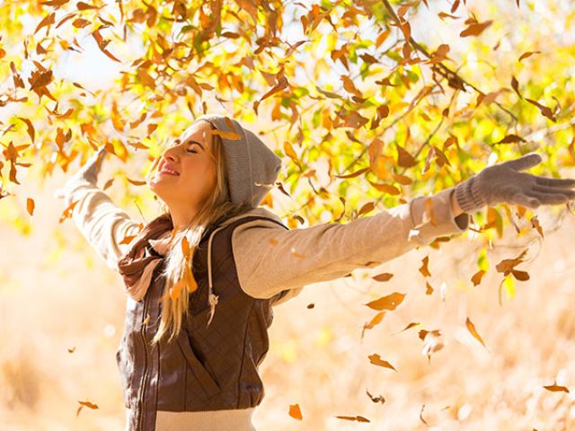 Energiek de herfst door